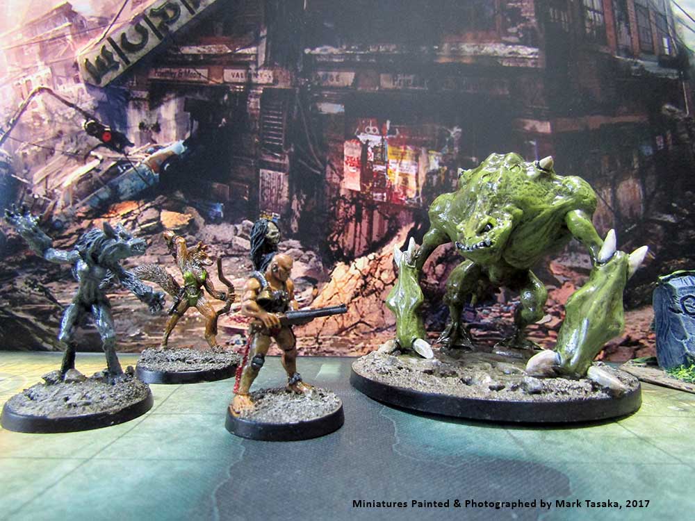 Reaper & Forlorne Hope Miniatures, Painted by Mark Tasaka 2017