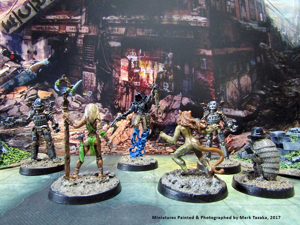 Reaper & Forlorne Hope Miniatures, Painted by Mark Tasaka 2017