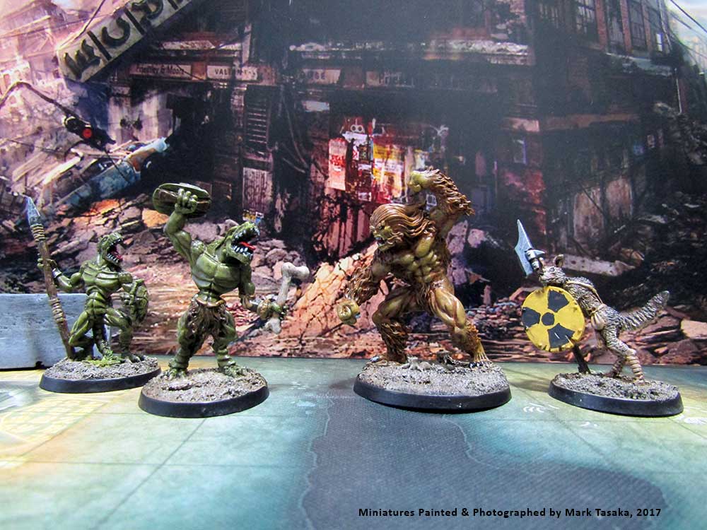 Reaper & Forlorne Hope Miniatures, Painted by Mark Tasaka 2017