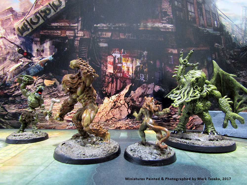 Reaper & Forlorne Hope Miniatures, Painted by Mark Tasaka 2017