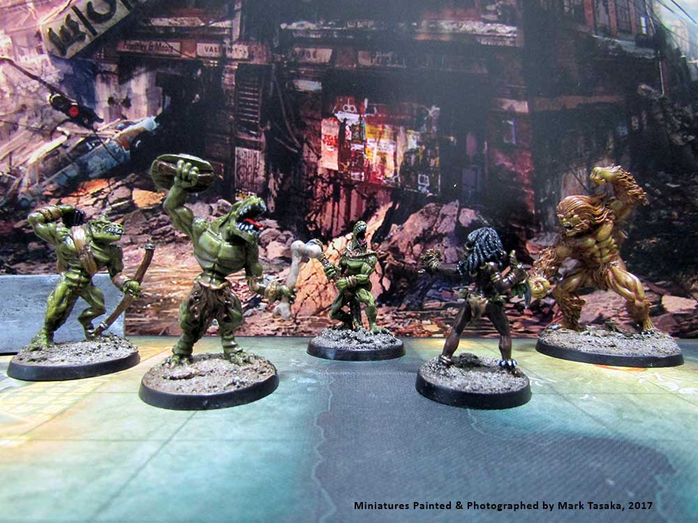 Reaper & Forlorne Hope Miniatures, Painted by Mark Tasaka 2017