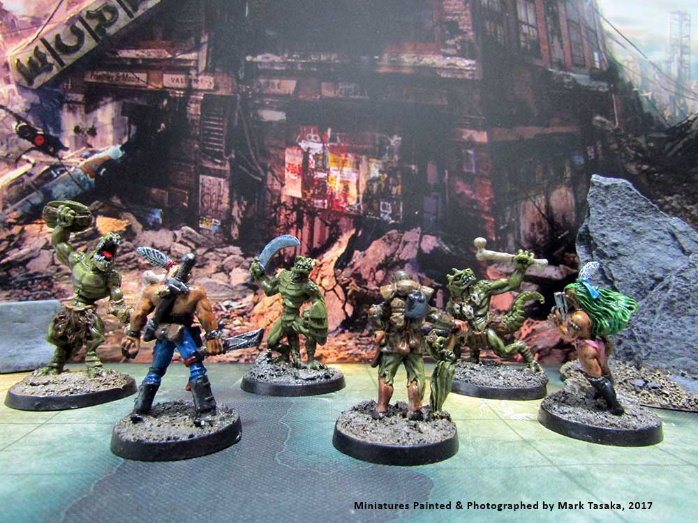 Reaper & Forlorne Hope Miniatures, Painted by Mark Tasaka 2017