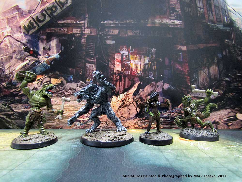 Reaper & Forlorne Hope Miniatures, Painted by Mark Tasaka 2017