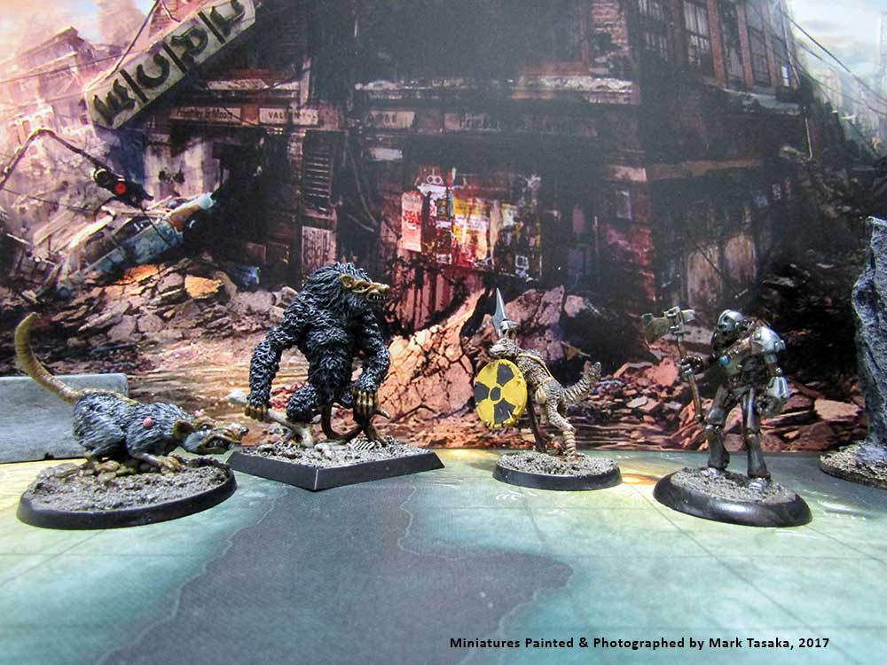 Reaper & Forlorne Hope Miniatures, Painted by Mark Tasaka 2017