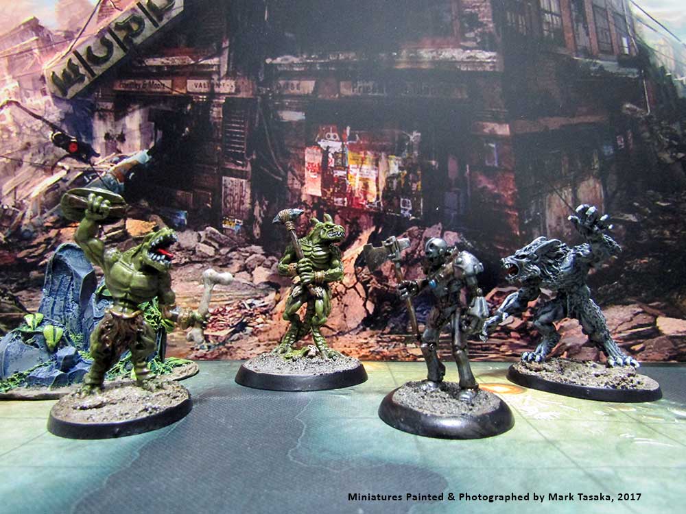 Reaper & Forlorne Hope Miniatures, Painted by Mark Tasaka 2017