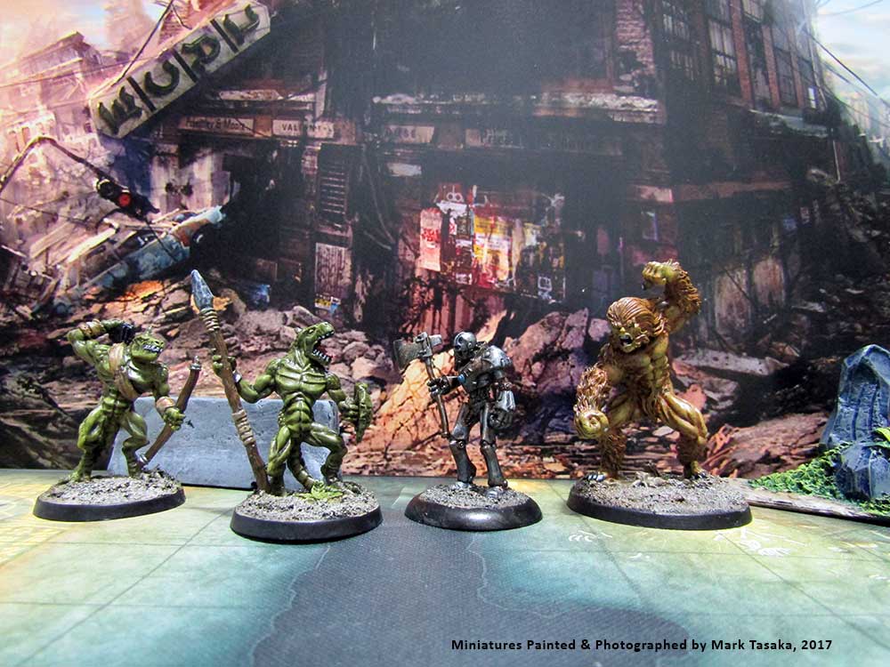 Reaper & Forlorne Hope Miniatures, Painted by Mark Tasaka 2017