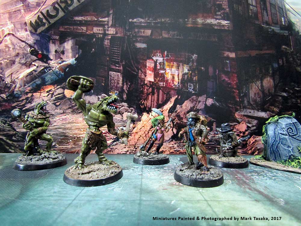 Reaper & Forlorne Hope Miniatures, Painted by Mark Tasaka 2017