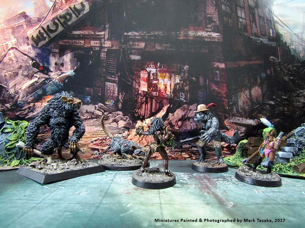 Reaper & Forlorne Hope Miniatures, Painted by Mark Tasaka 2017