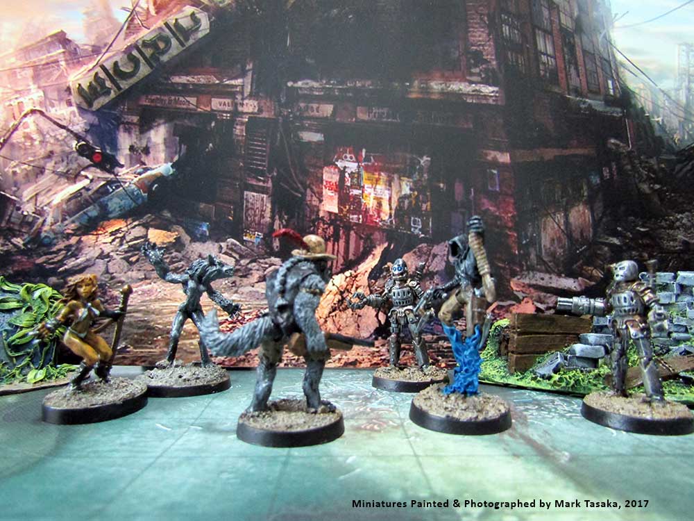 Reaper & Forlorne Hope Miniatures, Painted by Mark Tasaka 2017