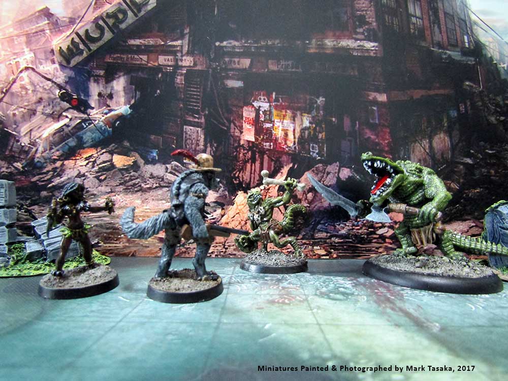 Reaper & Forlorne Hope Miniatures, Painted by Mark Tasaka 2017