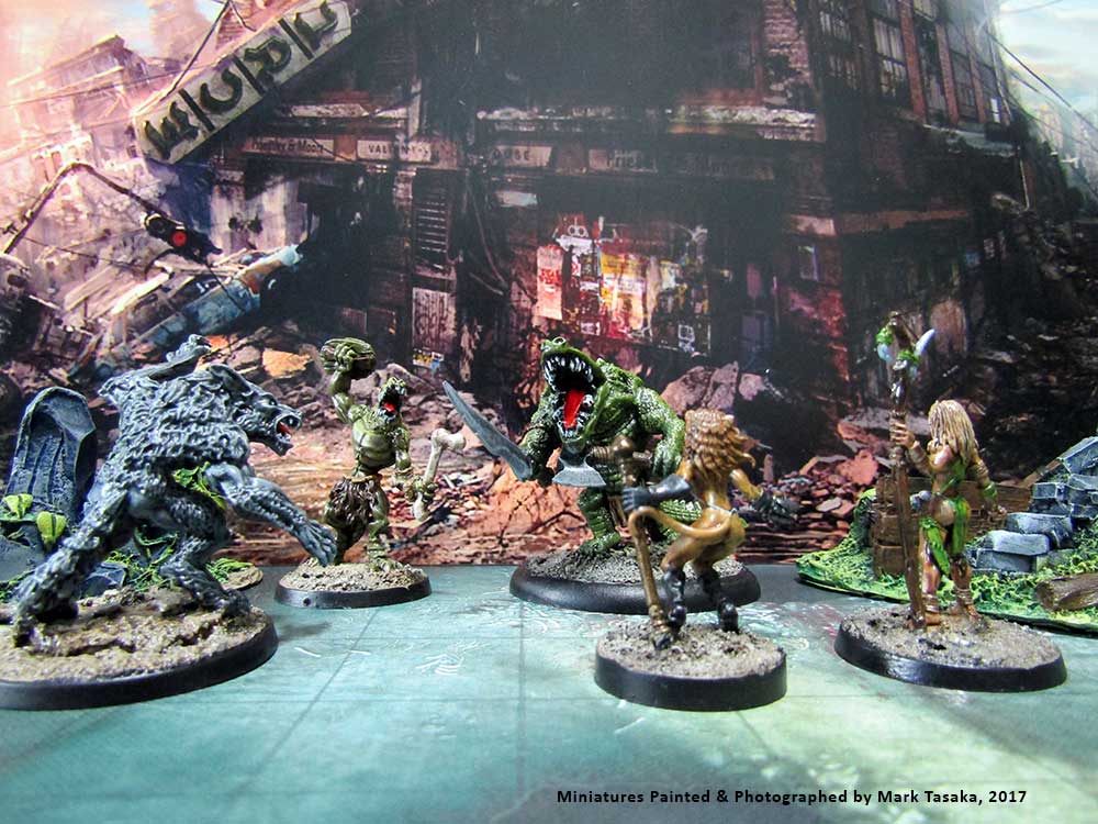 Reaper & Forlorne Hope Miniatures, Painted by Mark Tasaka 2017