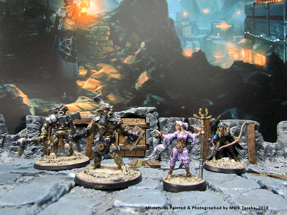 Reaper, Games Workshop, Wizkids & Zombicide Miniatures, painted by Mark Tasaka 2018