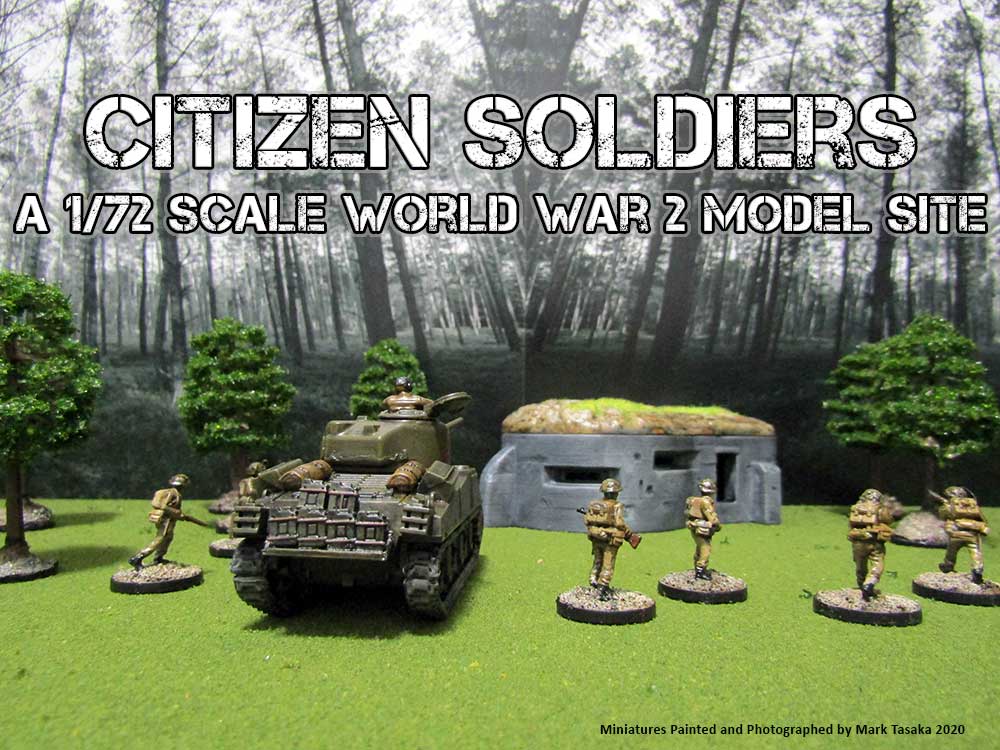 1/72 scale WW2 models painted by Mark Tasaka 2020