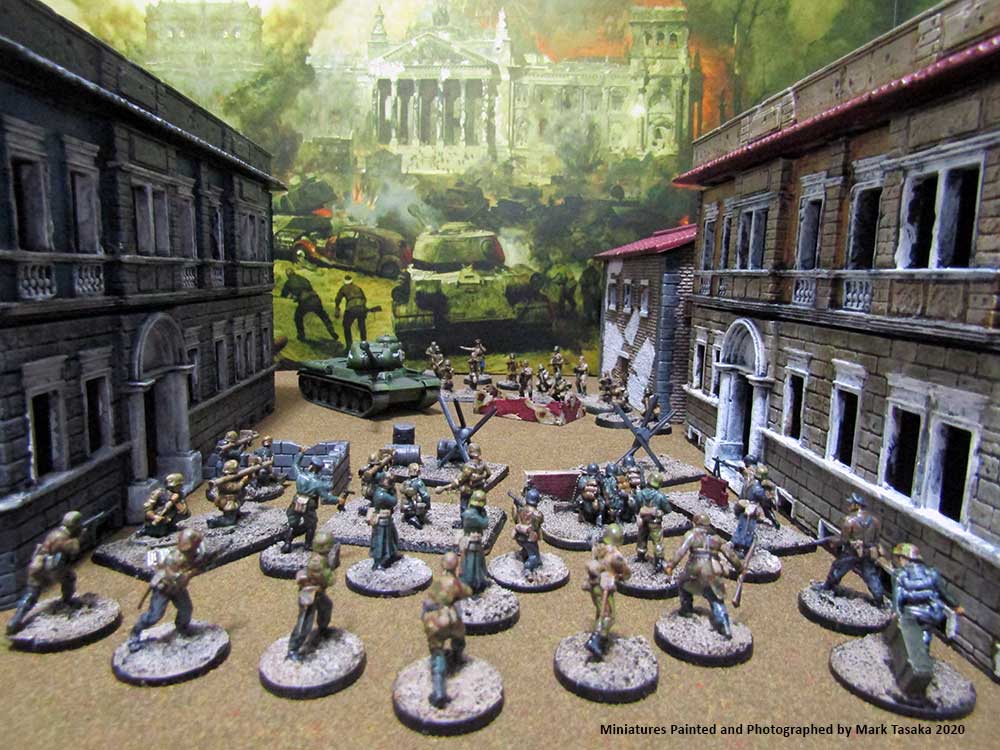 Battle of Berlin, models painted by Mark Tasaka 2020
