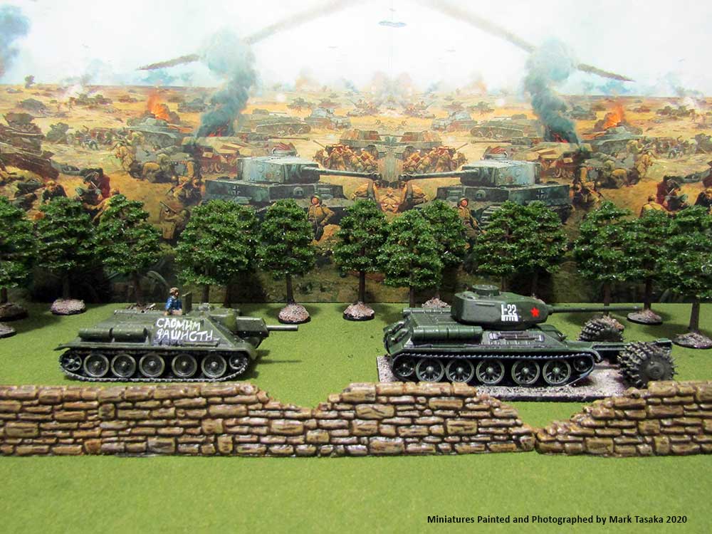 Eastern Front (Late War), models painted by Mark Tasaka 2020