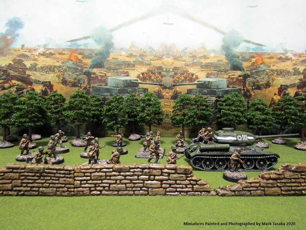 Eastern Front (Late War), painted by Mark Tasaka 2020