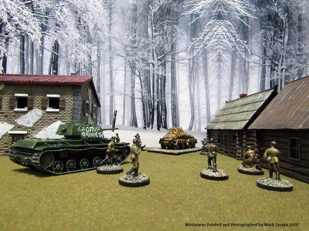 Leningrad–Novgorod Strategic Offensive, models painted by Mark Tasaka 2020