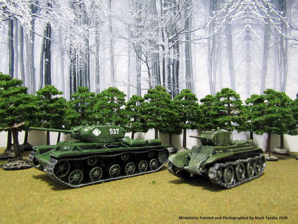 Leningrad–Novgorod Strategic Offensive, models painted by Mark Tasaka 2020