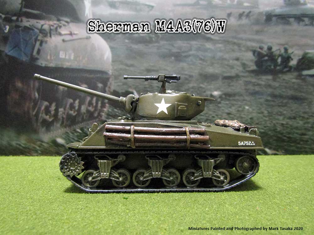 Sherman M4A3 (Italeri), painted by Mark Tasaka 2020