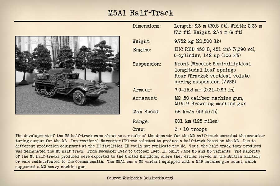 M5A1 Half track