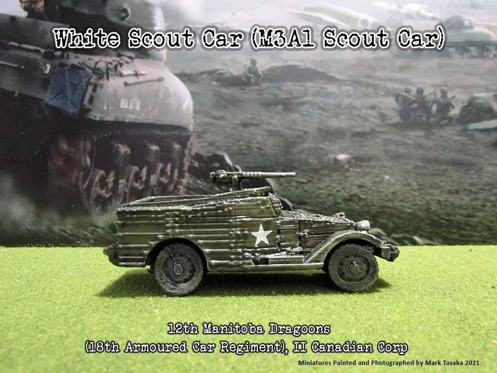 White Scout Car (Thingiverse), painted by Mark Tasaka 2021
