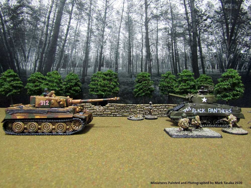 Tiger I Heavy Tank (Italeri), painted by Mark Tasaka 2020