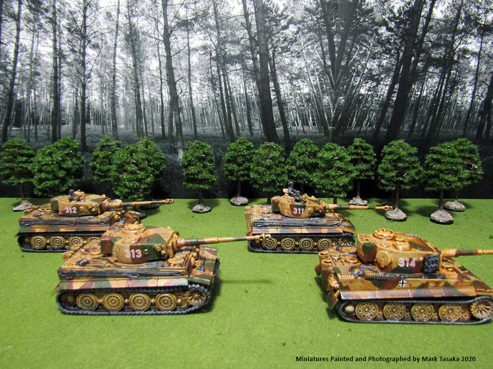 Tiger I Heavy Tank (Italeri), painted by Mark Tasaka 2020