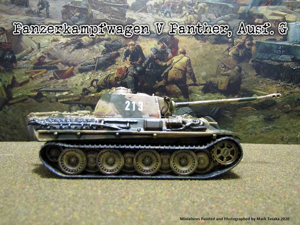 Panther tank (Plastic Soldier Company & Italeri), Mark Tasaka 2020
