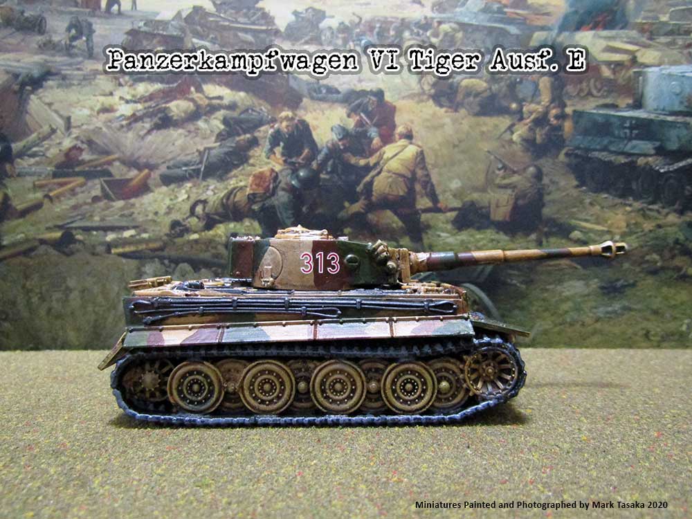 Tiger I (Plastic Soldier Company), painted by Mark Tasaka 2020