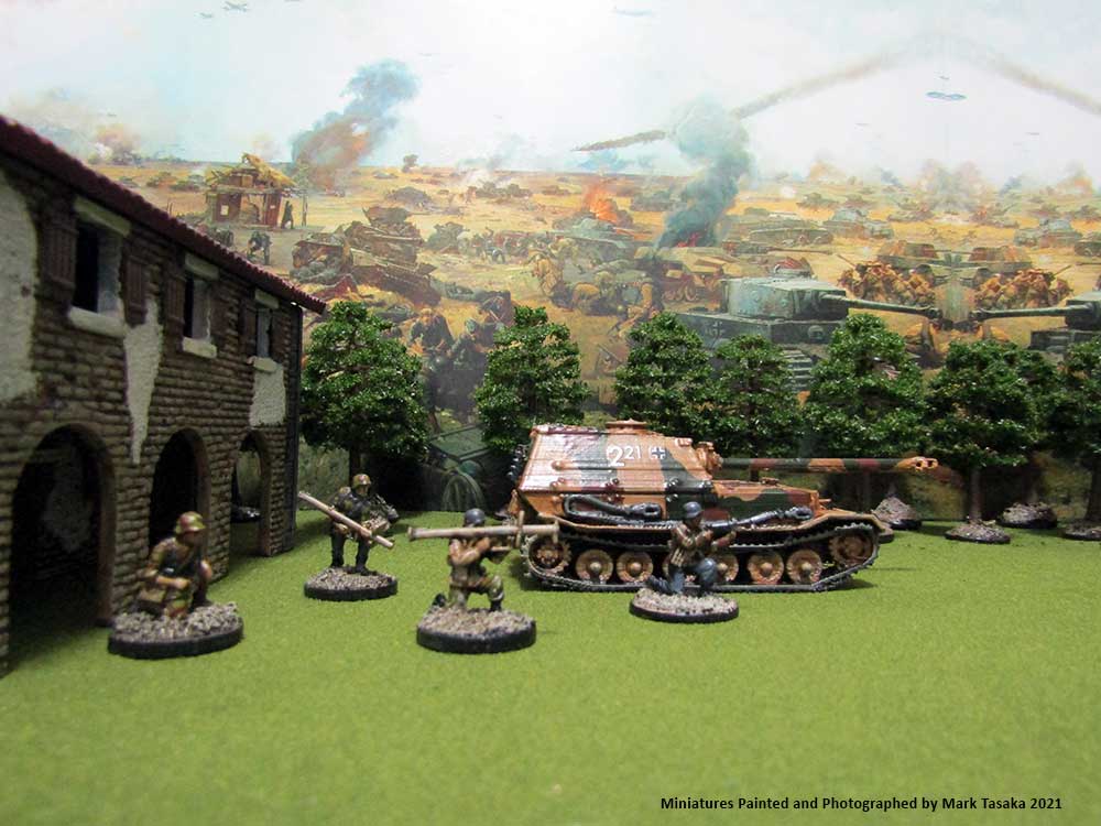 Panzerjager Tiger (P) Elefant (Thingiverse), painted by Mark Tasaka 2021