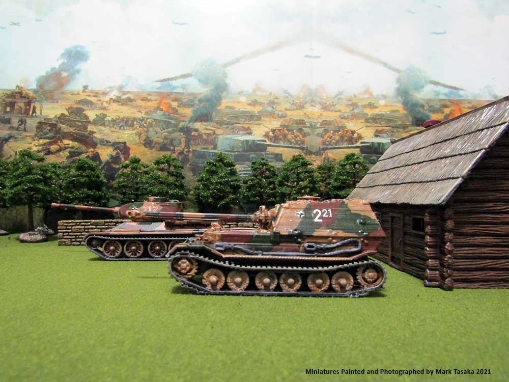 Panzerjager Tiger (P) Elefant (Thingiverse), painted by Mark Tasaka 2021