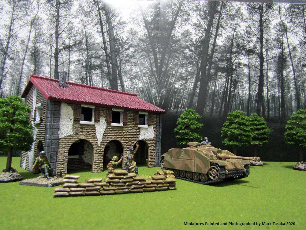 StuG III Assault Gun (Plastic Soldier Company), painted by Mark Tasaka 2020