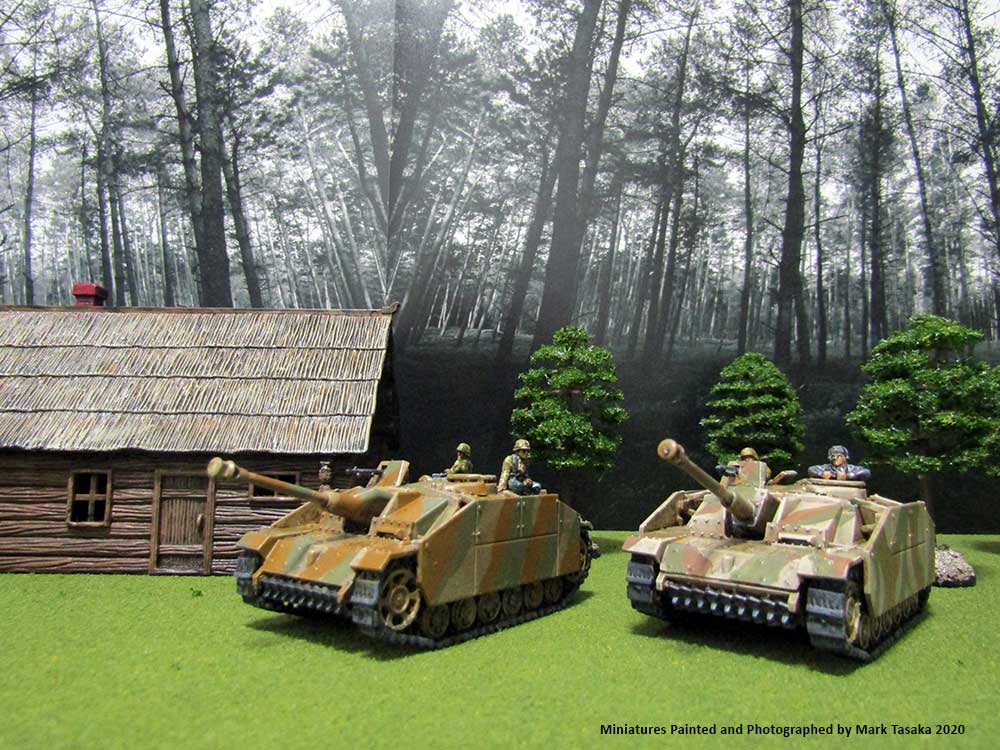 StuG III Assault Gun (Plastic Soldier Company), painted by Mark Tasaka 2020