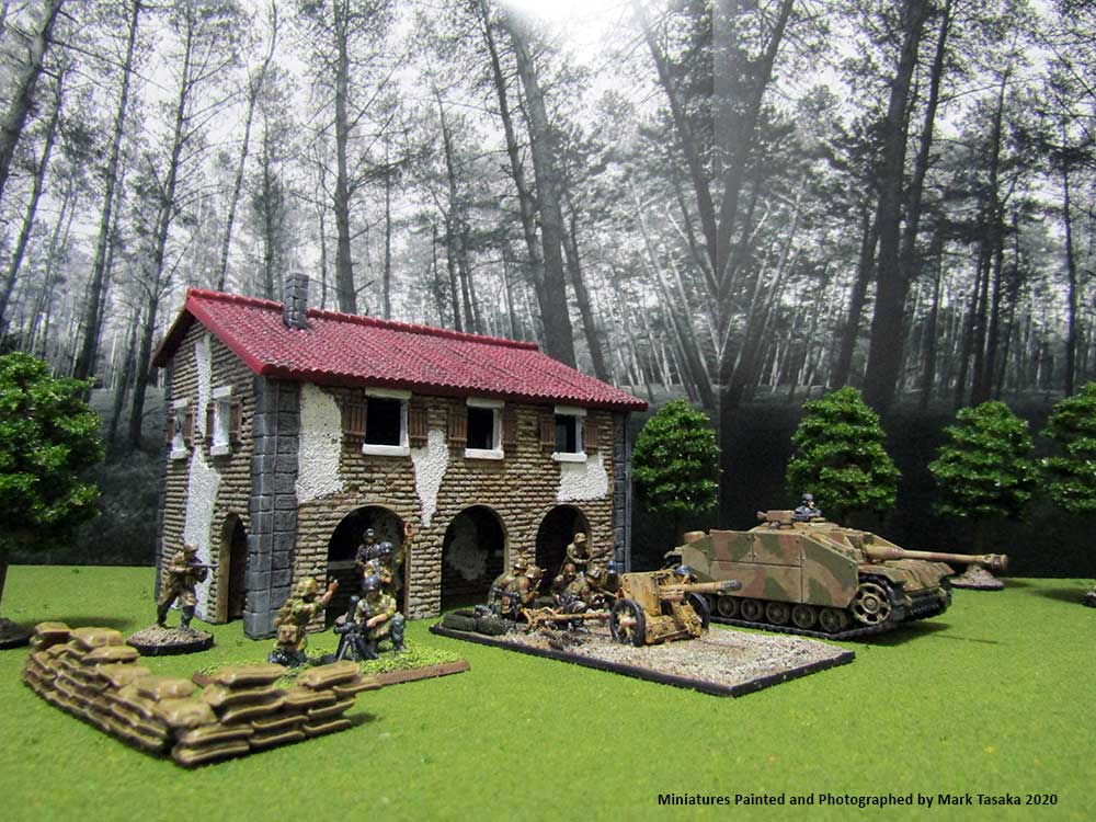 StuG III Assault Gun (Plastic Soldier Company), painted by Mark Tasaka 2020