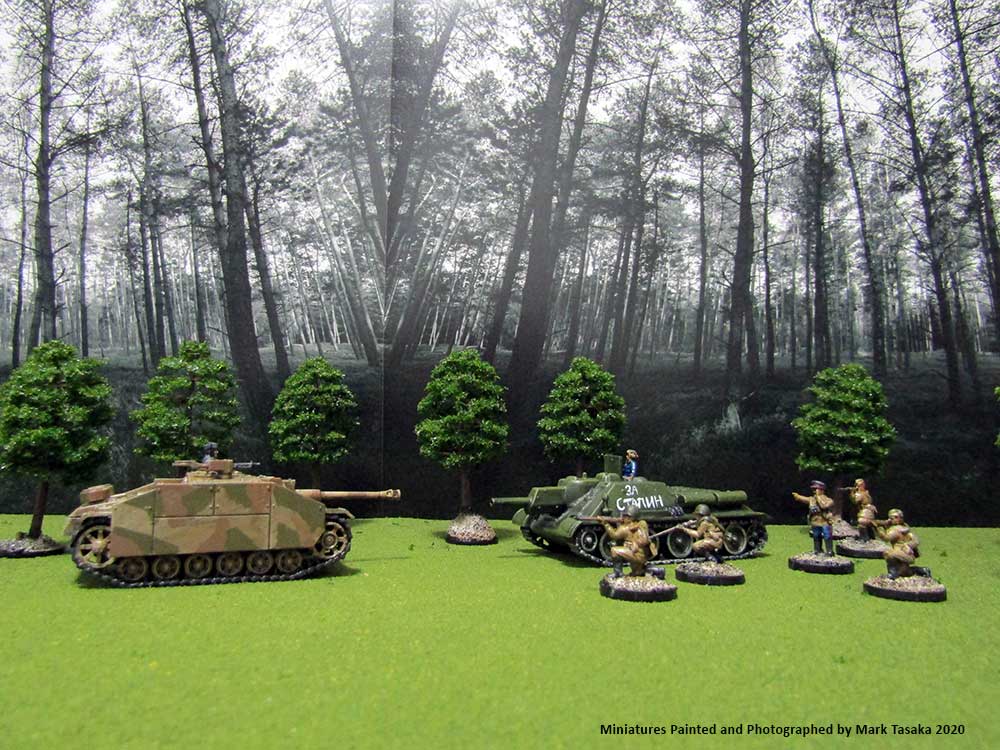 StuG III Assault Gun (Plastic Soldier Company), painted by Mark Tasaka 2020