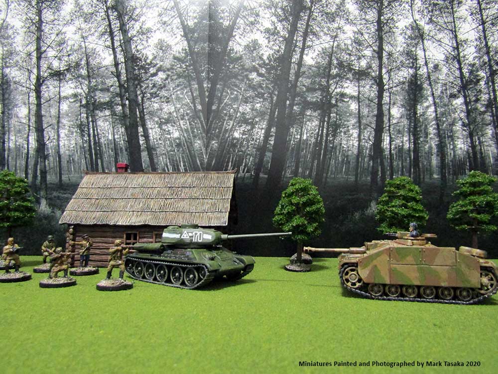 StuG III Assault Gun (Plastic Soldier Company), painted by Mark Tasaka 2020