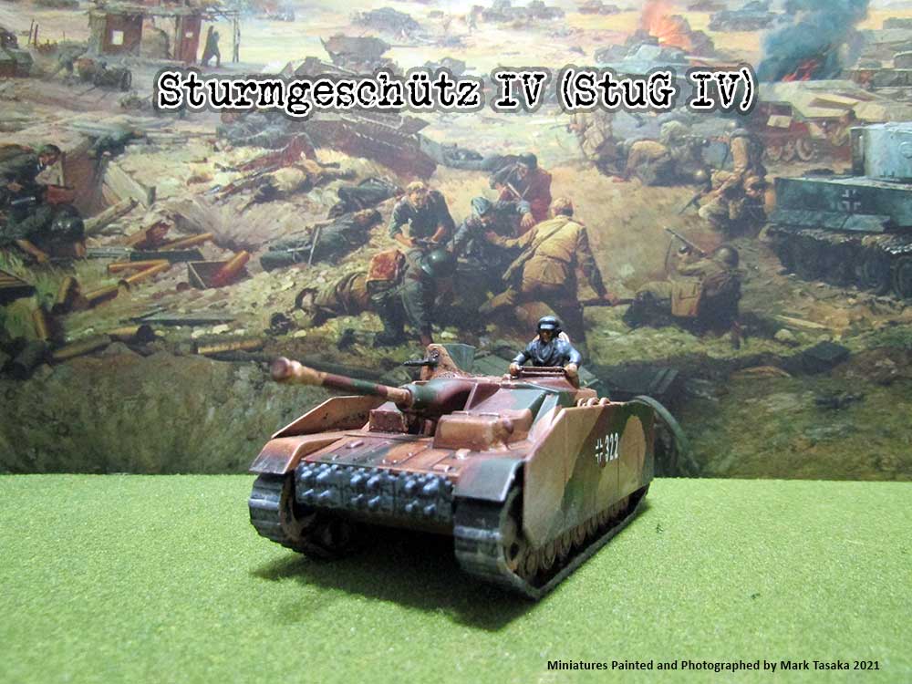 Sturmgeschütz IV (Armourfast), painted by Mark Tasaka 2020