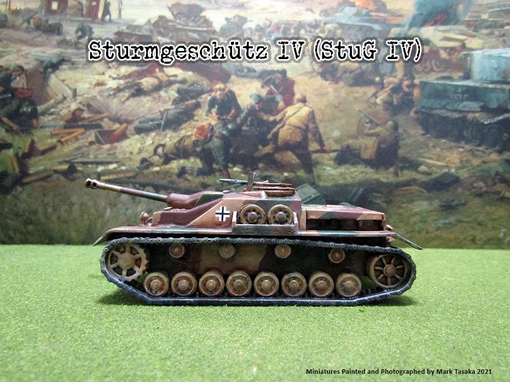 Sturmgeschütz IV (Armourfast), painted by Mark Tasaka 2020