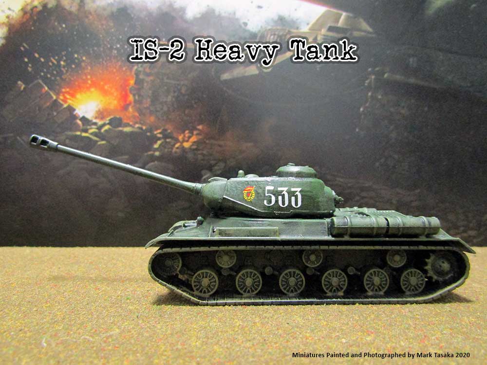 IS-2 Heavy Tank (Italeri & Pegasus Hobbies), painted by Mark Tasaka 2020
