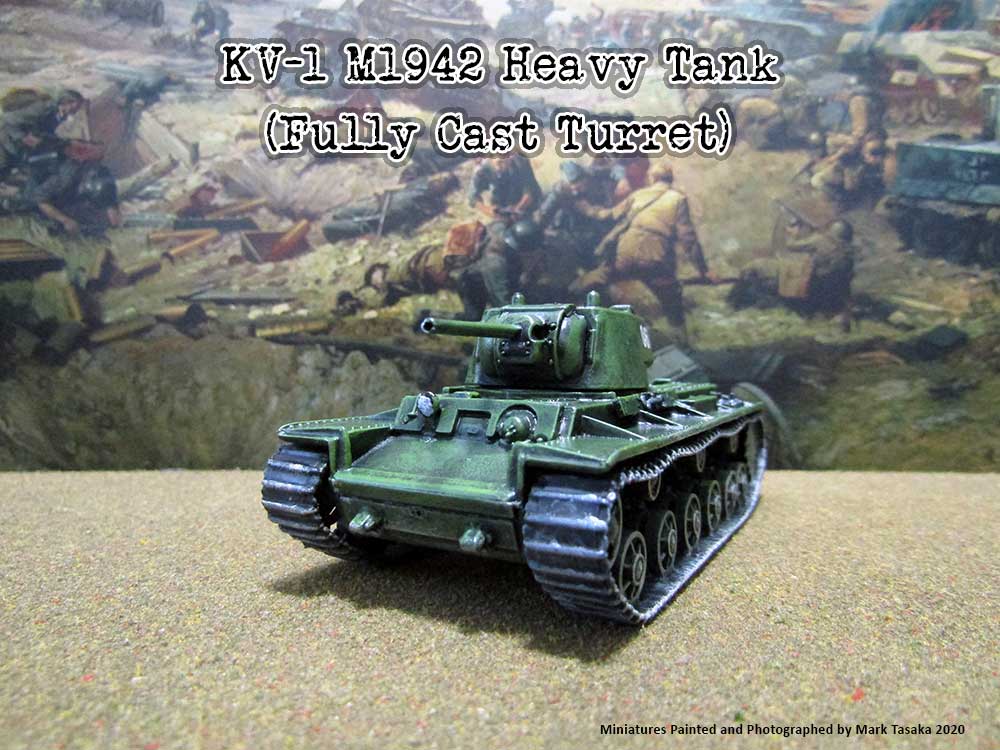 KV-1 Model 1942 Heavy Tank (Pegasus Hobbies), painted by Mark Tasaka 2020