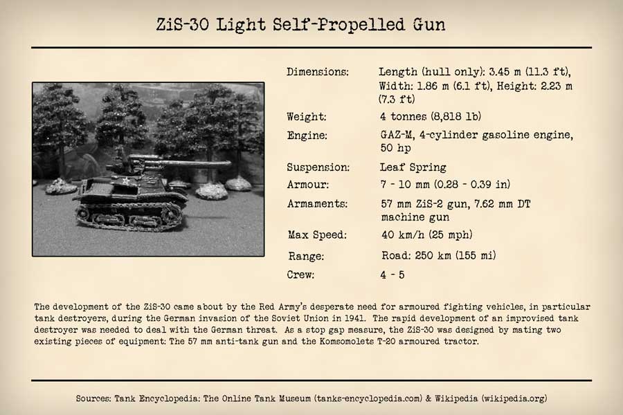 ZiS-30 Light Self-Propelled Gun